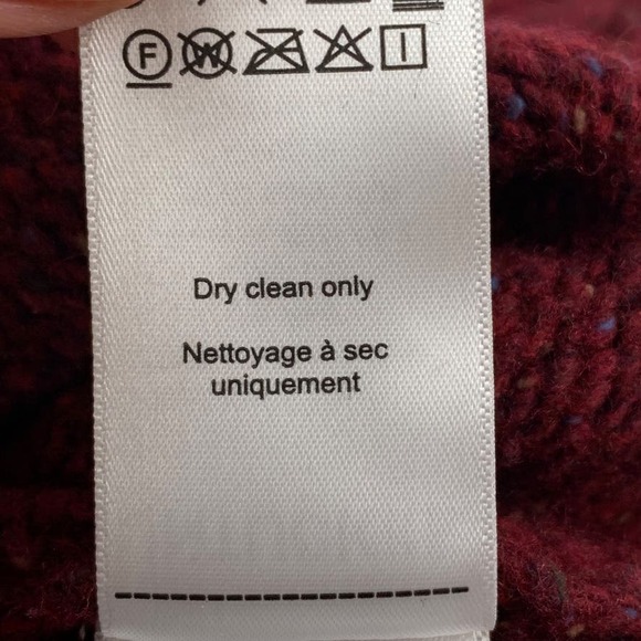 UNTUCKit Red Dre Vangone Three Button Mock Neck Sweater - Picture 9 of 9